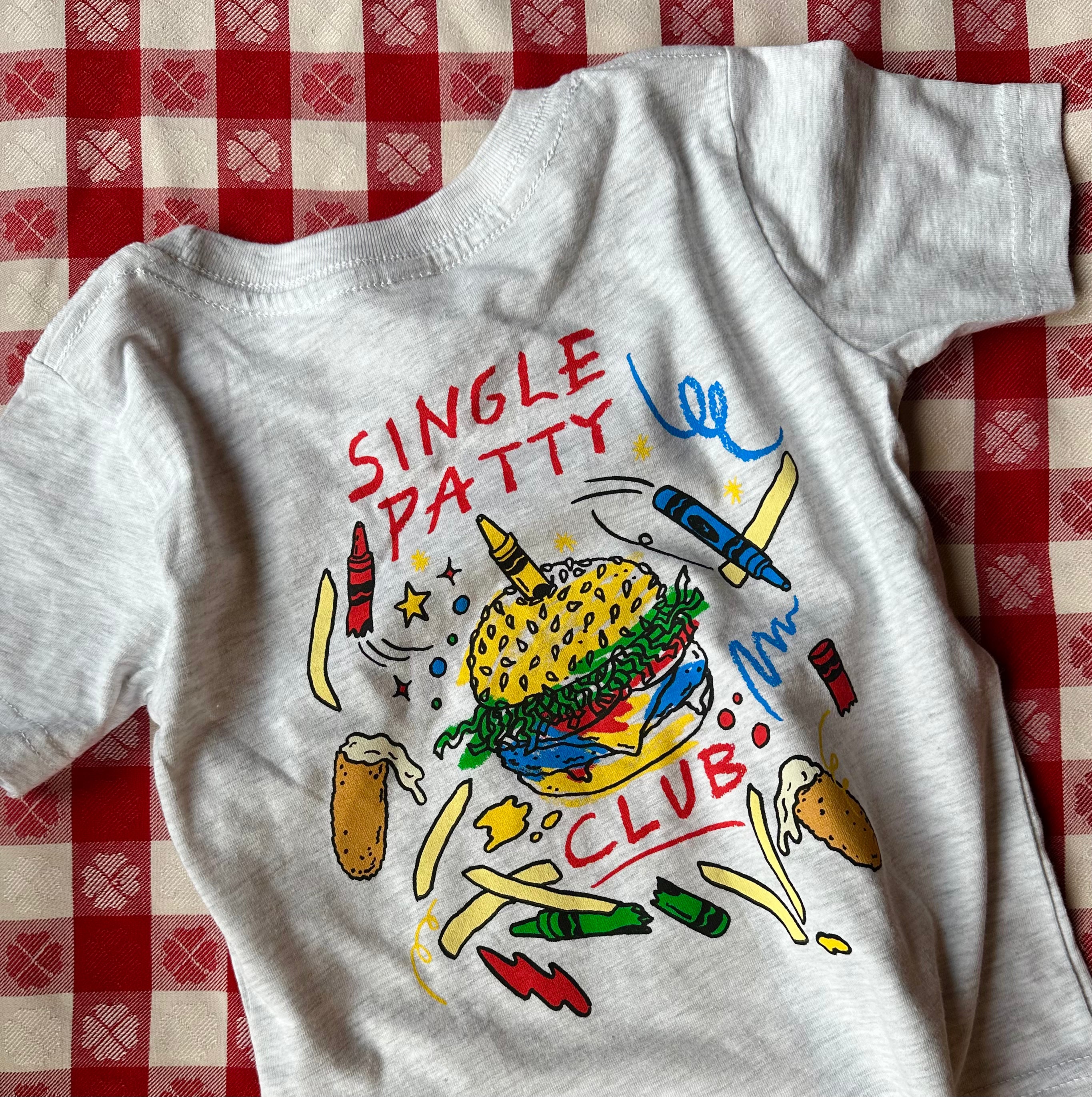 Bernie's Kids T-Shirt, Light Heather Grey